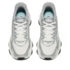 Chunky Sneaker „Weiß Silber Grün“
