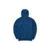 Colorful Casual Series Letter Zip-up Hooded Jacket „Blue Orange“