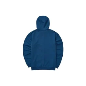 Colorful Casual Series Letter Zip-up Hooded Jacket „Blue Orange“