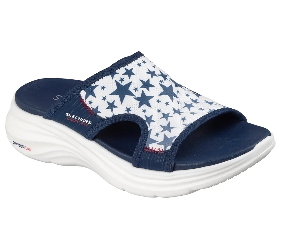 Contour Foam Sandale – Cozy Fit Americana Aura Contour Foam Sandale – Cozy Fit Americana Aura