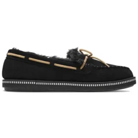Cozy Campfire Low-Top-Slipper-Schuhe Schwarz