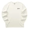 Crew-Sweatshirt mit Logo-Print „Weiß Schwarz Blau“