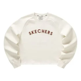 Crew-Sweatshirt mit Logo-Print „White Red“ Crew-Sweatshirt mit Logo-Print „White Red“