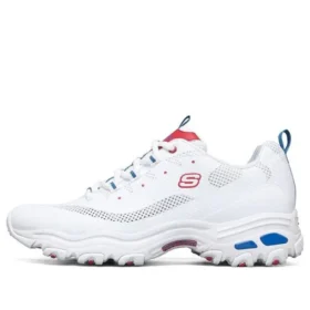 D‘ Lites 1.0 Low-Top-Laufschuhe Weiß/Blau/Rot