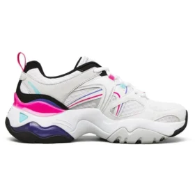 D Lites 3.0 Air Low-Top-Schuhe Weiß/Schwarz/Pink