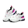 D Lites 3.0 Air Low-Top-Schuhe Weiß/Schwarz/Pink