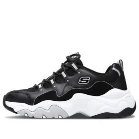 D lites 3.0 Low-Top Daddy-Schuhe Schwarz/Weiß