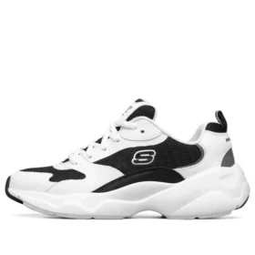 D‘ Lites Low-Top Daddy-Schuhe Schwarz/Weiß