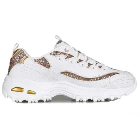 D‘ Lites Low-Top Daddy Schuhe Weiß/Gold