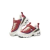 D Lites Low-Top-Laufschuhe Rot/Weiß/Schwarz