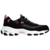 D‘ Lites Low-Top-Laufschuhe Schwarz/Pink