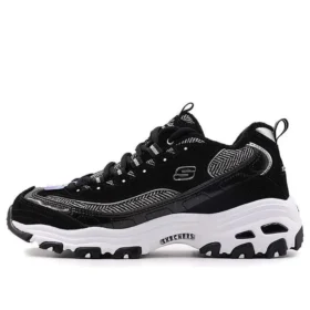 D Lites Low-Top-Laufschuhe Schwarz/Weiß