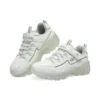 D‘ Lites Low-Top-Laufschuhe „White Silver“