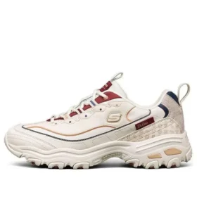 D lites Low-Top-Schuhe Beige/Rot