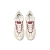D lites Low-Top-Schuhe Beige/Rot