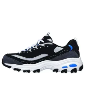 D Lites Low-Top-Schuhe Schwarz/Blau