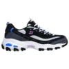 D Lites Low-Top-Schuhe Schwarz/Blau