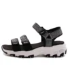 D Lites Sandalen Schwarz