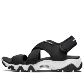 D‘ Lites Sandalen Schwarz/Weiß
