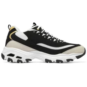 D‘ Lites Sneaker „Schwarz Beige Weiß“