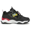 D‘ Lites Train Low-Top Laufschuhe Schwarz/Rot