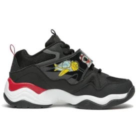 D‘ Lites Train Low-Top Laufschuhe Schwarz/Rot