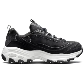 D‘ Lites Velvet Low-Top Daddy Schuhe Schwarz/Weiß