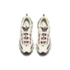 D‘ Lites Zip Along Schuhe „Weiß Burgunder Grau“
