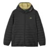 Daunenjacke mit aufgedrucktem Logo „Schwarz“