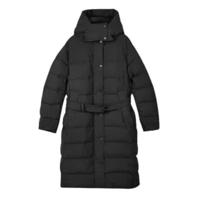 Daunenjacke mit Kapuze „Black“