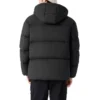 Daunenjacke mit Kapuze „Black“