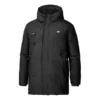 Daunenjacke mit Kapuze und Logo-Print, mittellang „Multi-Color“