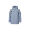 Daunenjacke mit Kapuze und Logo-Print, mittellang „Multi-Color“