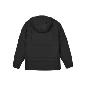 Daunenjacke mit Logo-Aufdruck „Schwarz“