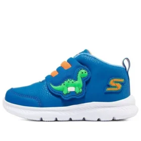Dinosaur Comfy Schuhe „Blue Orange“