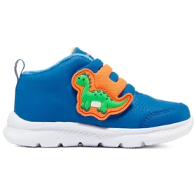 Dinosaur Comfy Schuhe „Blue Orange“