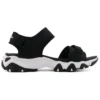 DLites 2.0 Modische schwarze Sandalen