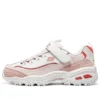Dlites Chunky-Schuhe „Weiß-Rosa-Rot“