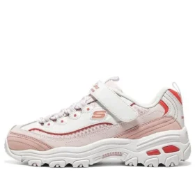 Dlites Chunky-Schuhe „Weiß-Rosa-Rot“