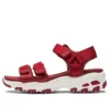 DLites Retro Panda Red Sandalen