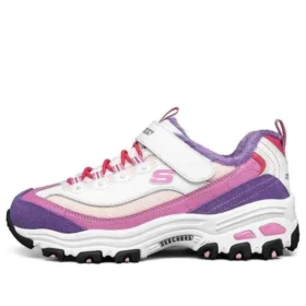 Dlites Schuhe „Weiß Rosa Lila“