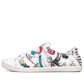 Dr. Seuss x Skechers Bob’s Beach Bingo Low-Top Sneaker Weiß/Rot/Blau