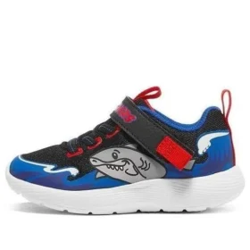 Dyna-Lite Shark-Wave Schuhe „Schwarz Blau Rot“