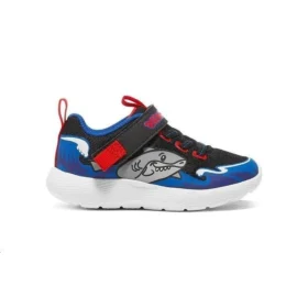 Dyna-Lite Shark-Wave Schuhe „Schwarz Blau Rot“