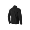 Einfarbige 3-in-1-Jacke mit Reißverschluss „Schwarz“