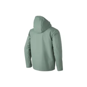 Einfarbige 3-in-1-Jacke mit Reißverschluss „Teal“