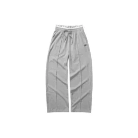 Einfarbige, lässige, locker sitzende Sporthose „Schwarz-Grau“
