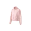 Einfarbige Sport-Kapuzenjacke mit UV-Schutz „Blau Gelb Rosa“