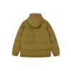 Einfarbige sportlich-lässige Daunenjacke mit Kapuze „Multi-Color“
