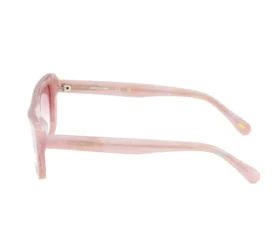 Elevated Cateye Sonnenbrille mit Marmor-Farbverlauf
